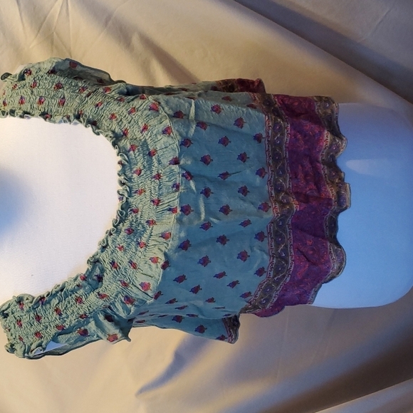 Band of Gypsies Floral Top SZ MD - Picture 1 of 5